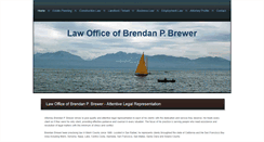 Desktop Screenshot of brewerlawoffices.com